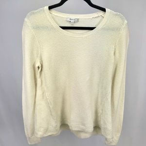 Madewell Ivory Sweater Medium